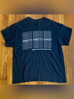 CURB YOUR ENTHUSIASM / LARRY DAVID “Pretty Pretty Good” Black T-Shirt